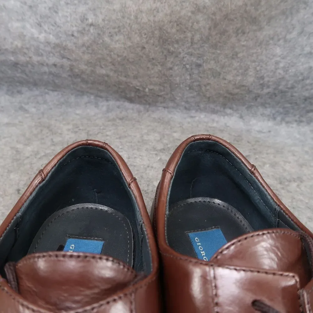 Giorgio Brutini Shoes Mens 10.5 Oxford Classic Formal Dress Professional Leather